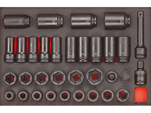 Zestaw nasadek maszynowych Teng Tools TTEISK33	