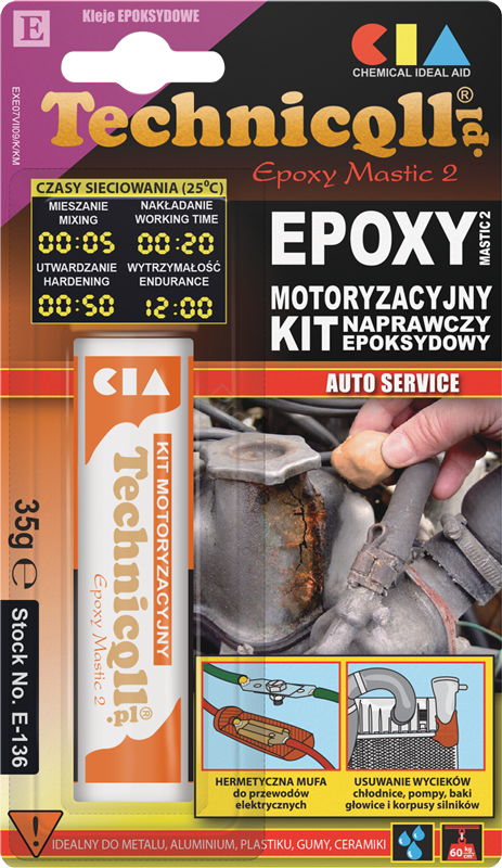Kit motoryzacyjny epoksydowy 35g