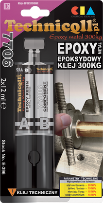 Klej metalowy 300kg epoksydowy TECHNICQLL