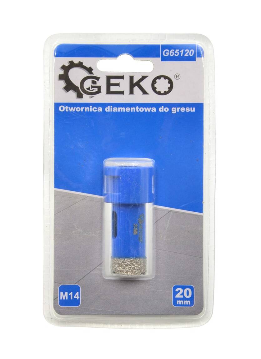Otwornica diamentowa do gresu 20mm M14 (50)