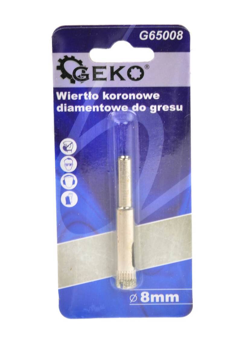 Wiertło koronowe diamentowe do gresu 8mm (1/50/500)