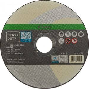 Tarcza do cięcia metalu 125x1,0 mm