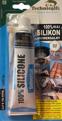 Silikon uniwersalny biały 70ml