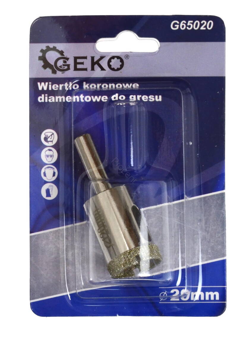 Wiertło koronowe diamentowe do gresu 20mm (1/12/200/400)