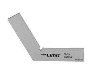 Kątownik płaski 120° 75 x 75 mm DIN 875/2 Limit 