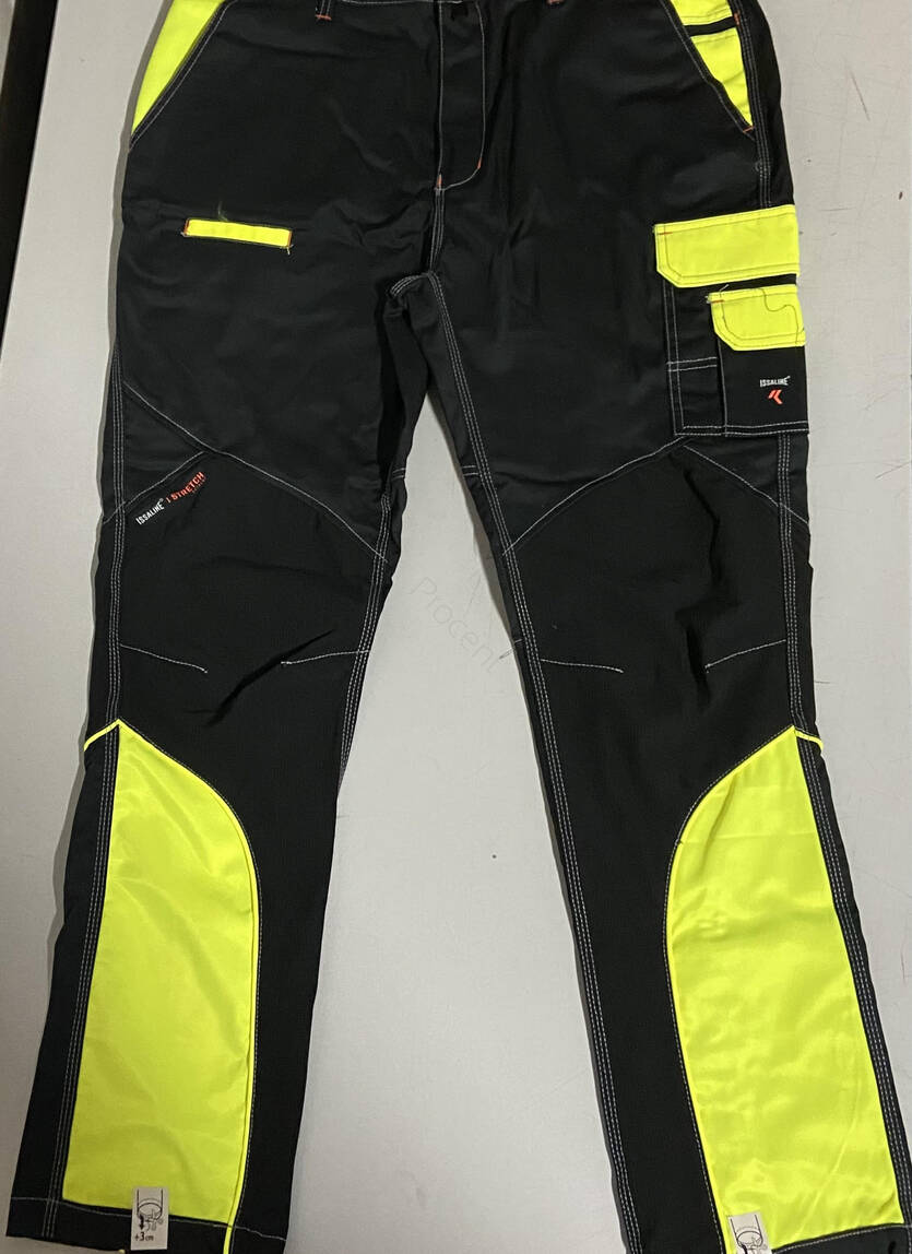 Spodnie robocze STRETCH EXTREME ANTRAX/YELLOW