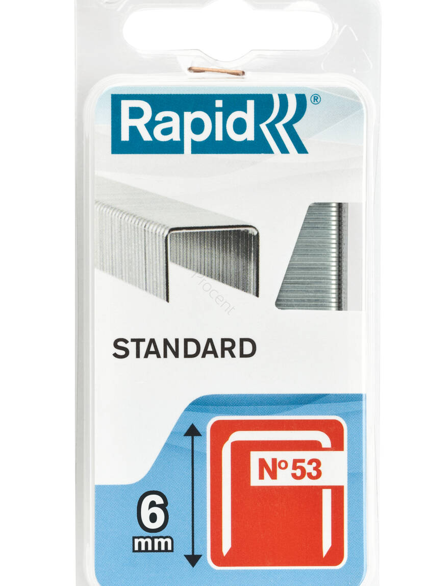Zszywki RAPID typ 53 STANDARD 8 mm (opak. 1080 szt.) 