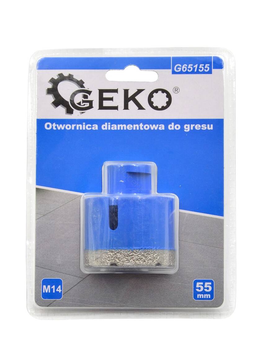 Otwornica diamentowa do gresu 55mm M14 (25/50)