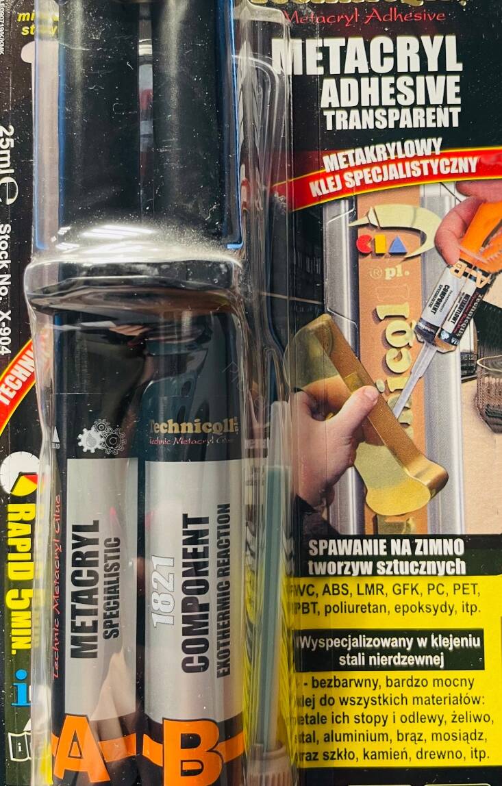 Klej metakrylowy 25ml