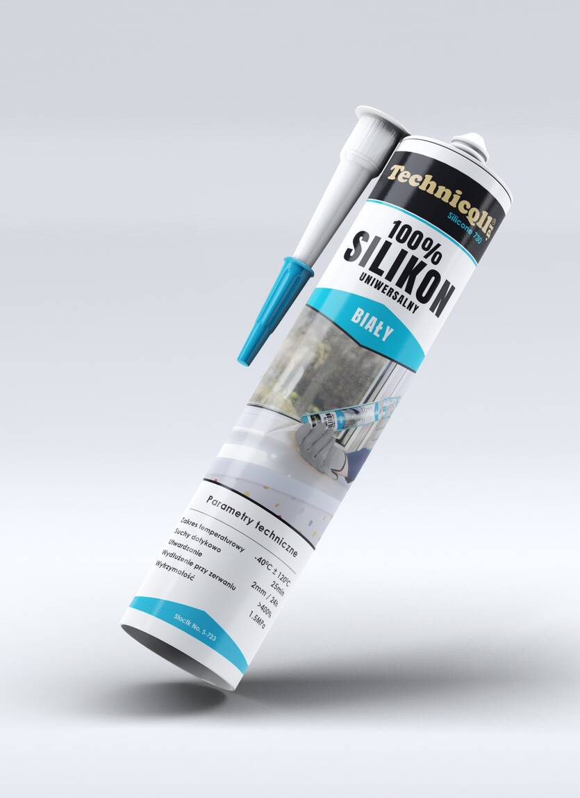 Silikon uniwersalny biały 300ml