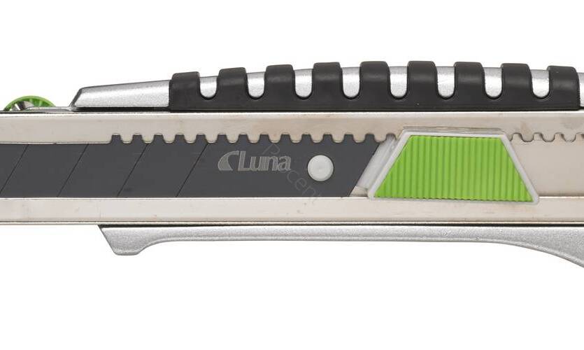 Nóż z odłamywanym ostrzem, z aluminium 25 mm Luna