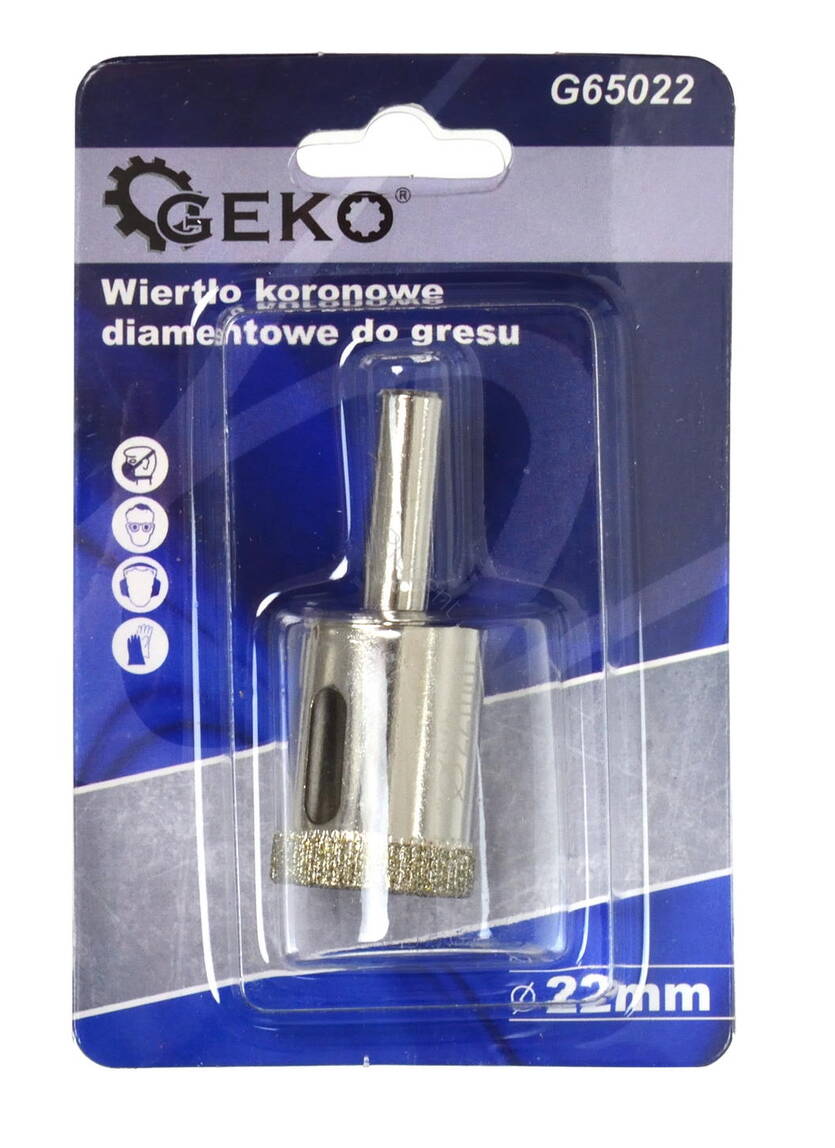 Wiertło koronowe diamentowe do gresu 22mm (1/12/200)