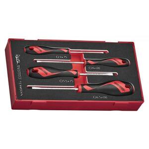 Zestaw wkrętaków płaskich Teng Tools
