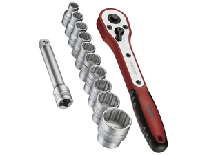 Zestaw kluczy nasadowych ½" Teng Tools M1212N1