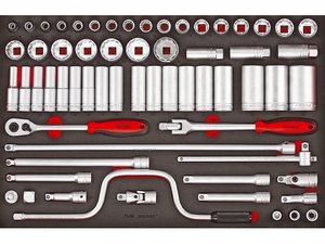Zestaw nasadek z chwytem □ ½" Teng Tools TTESK63