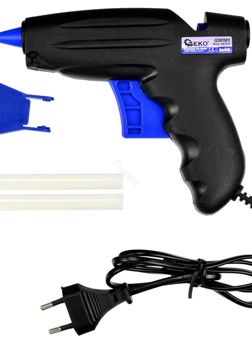 Pistolet do kleju 200W - 11,2mm (12/24)