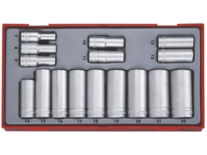 Zestaw nasadek z chwytem □ 3/8" Teng Tools TT3816