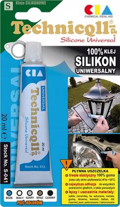 Silikon uniwersalny brązowy 20ml