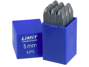 Stempel cyfrowy do stali i innych metali wysokość cyfr 3 mm Limit