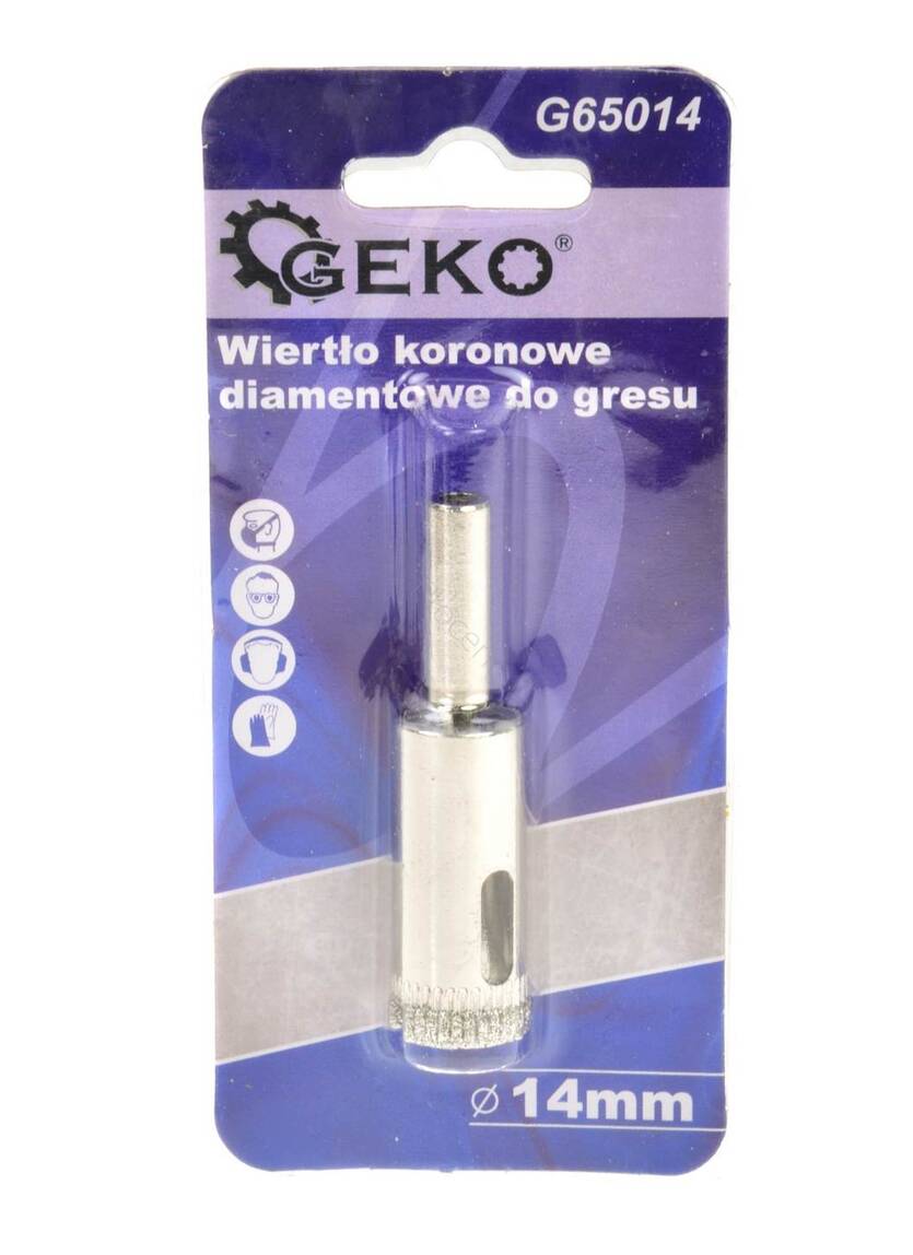 Wiertło koronowe diamentowe do gresu 14mm (1/40/200/480)