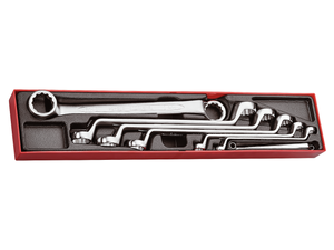 7-elementowy zestaw kluczy oczkowych Teng Tools TTX6707