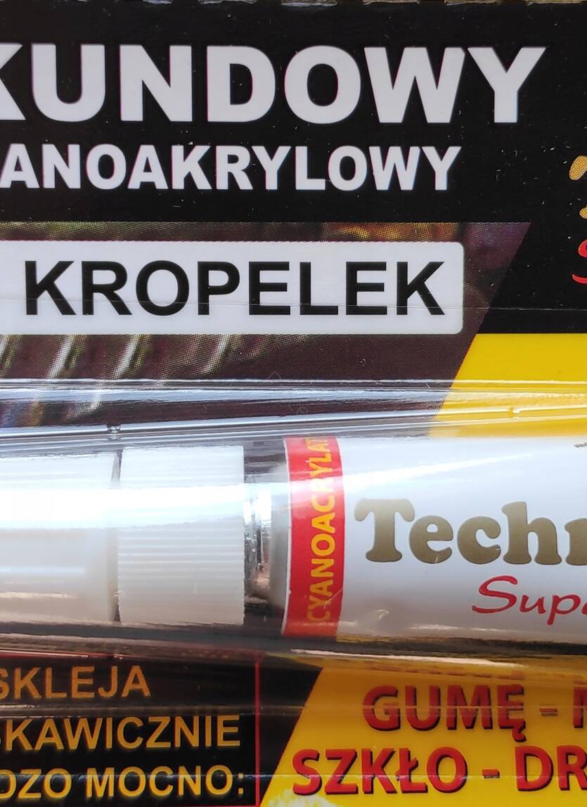 Klej sekundowy paletka (12szt.) 2g