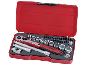 Zestaw kluczy nasadowych 3/8" Teng Tools T3834