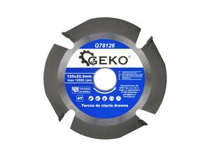 Tarcza do cięcia drewna 125X22,23mm 4T 