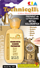 Preparat do czyszczenia metali kolorowych TECHNICQLL