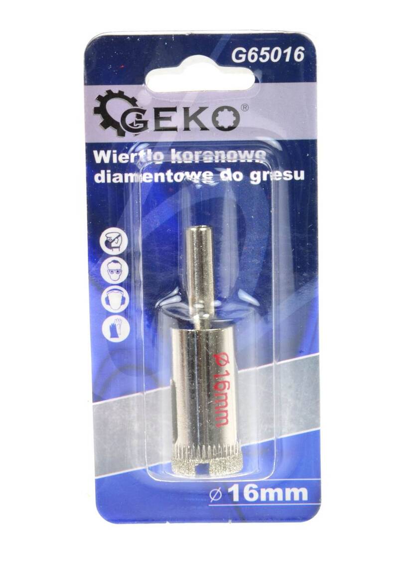 Wiertło koronowe diamentowe do gresu 16mm (1/50/200/400)